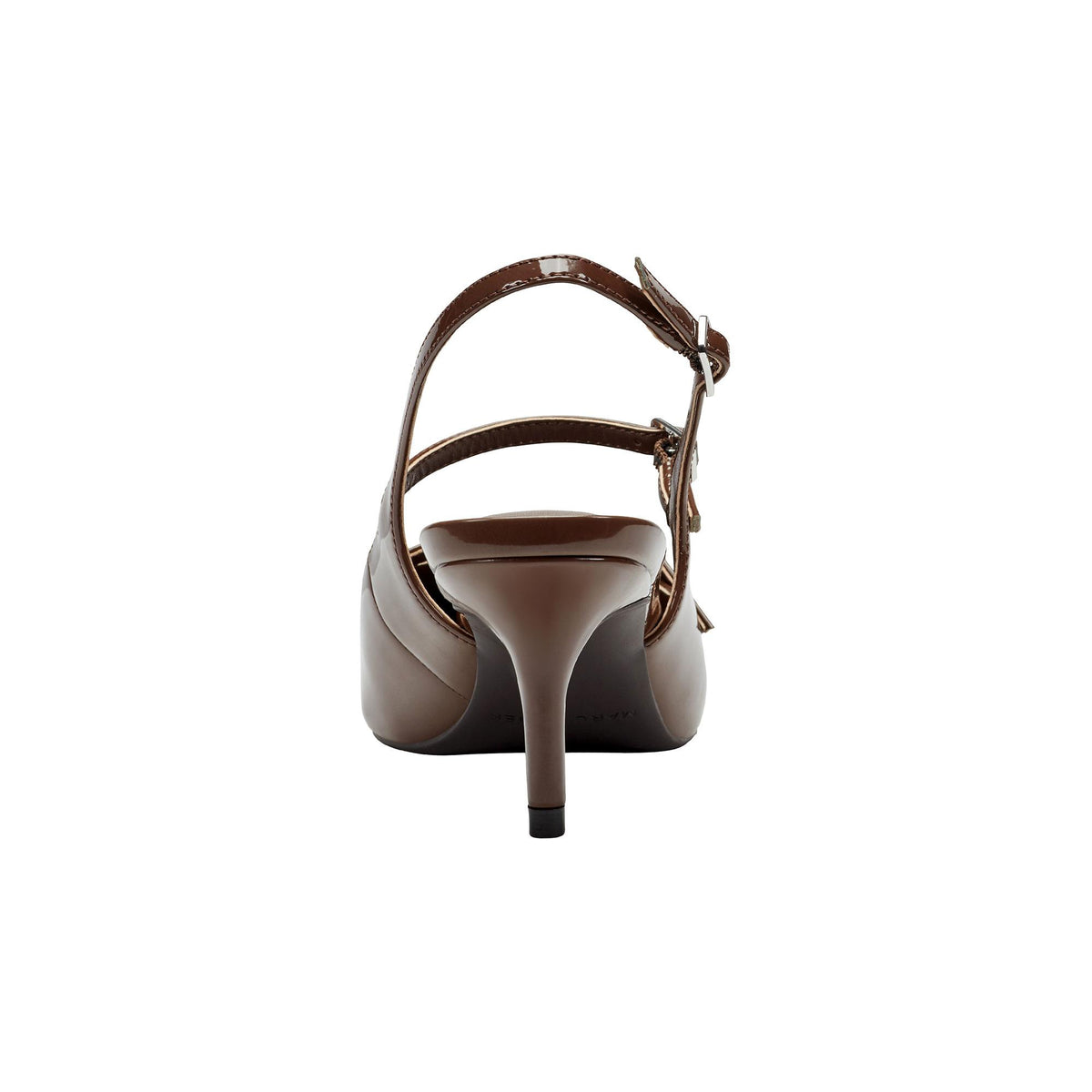 Marc Fisher ALORIEY BROWN NEW PATENT PU