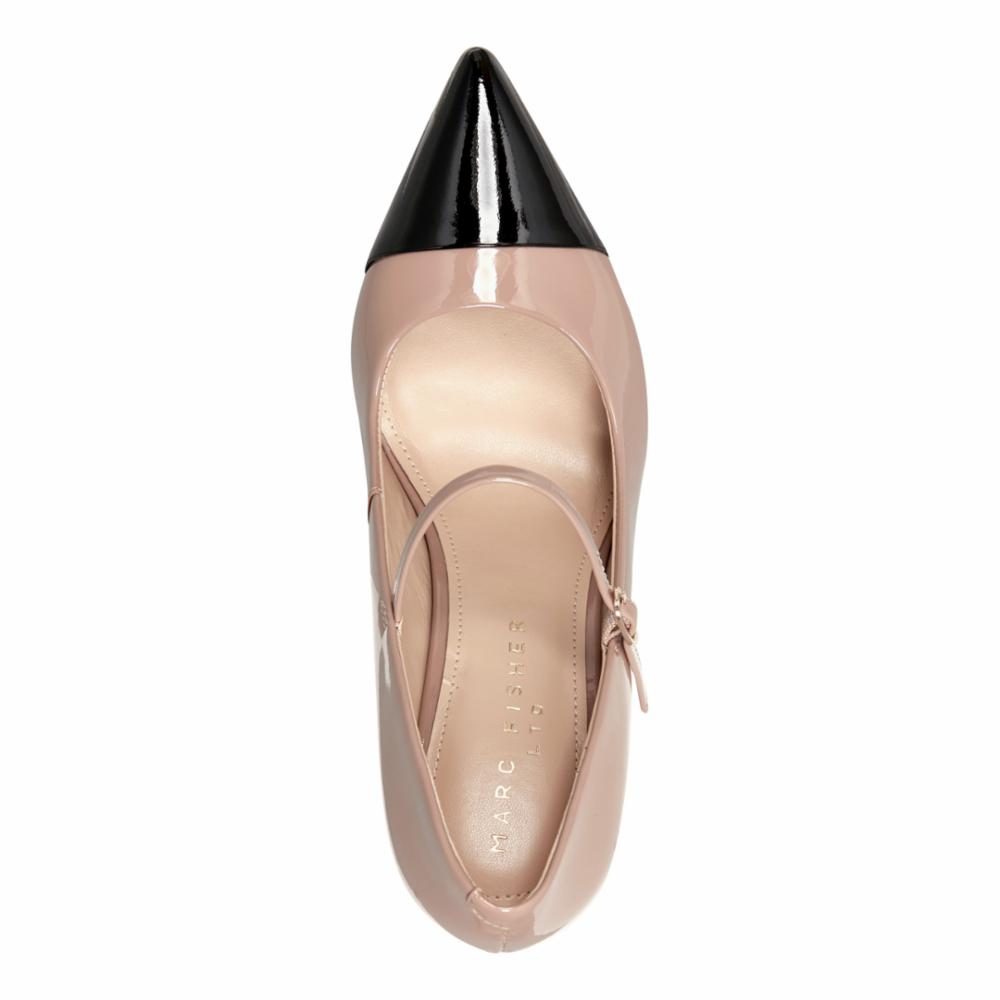 Marc Fisher LTD ANELLIE DK NUDE9/BLACK/NEWPATLEA