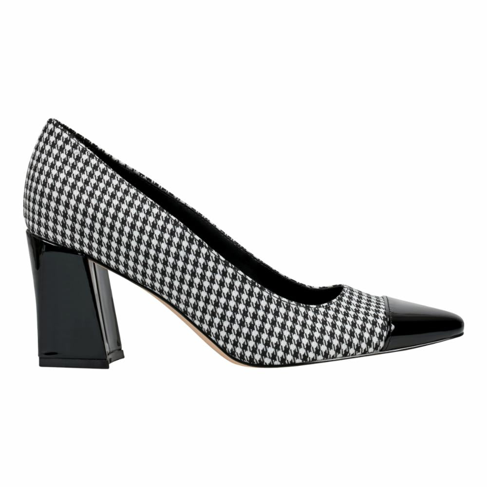 Marc Fisher KAPILA2 BLACK+WHITE/NERO-HOUNDSTOOTH Y