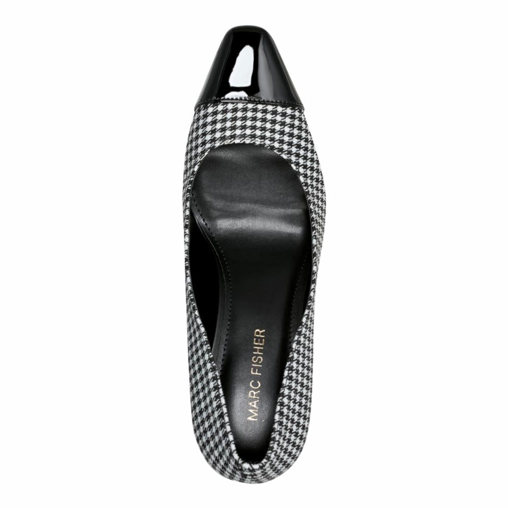 Marc Fisher KAPILA2 BLACK+WHITE/NERO-HOUNDSTOOTH Y