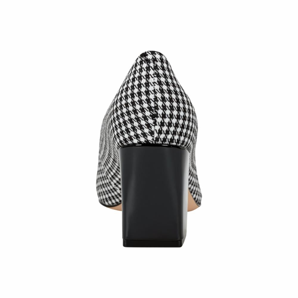 Marc Fisher KAPILA2 BLACK+WHITE/NERO-HOUNDSTOOTH Y