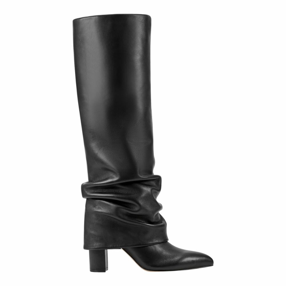 Marc Fisher LTD LALITA BLACK/FH BOOT NAPPA (GR)