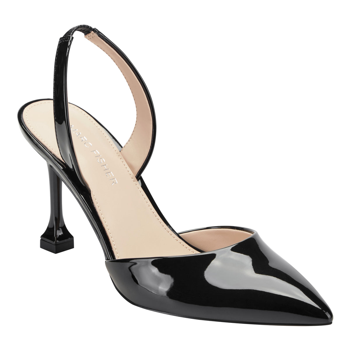 MARC FISHER HADYA BLACK/PATENT