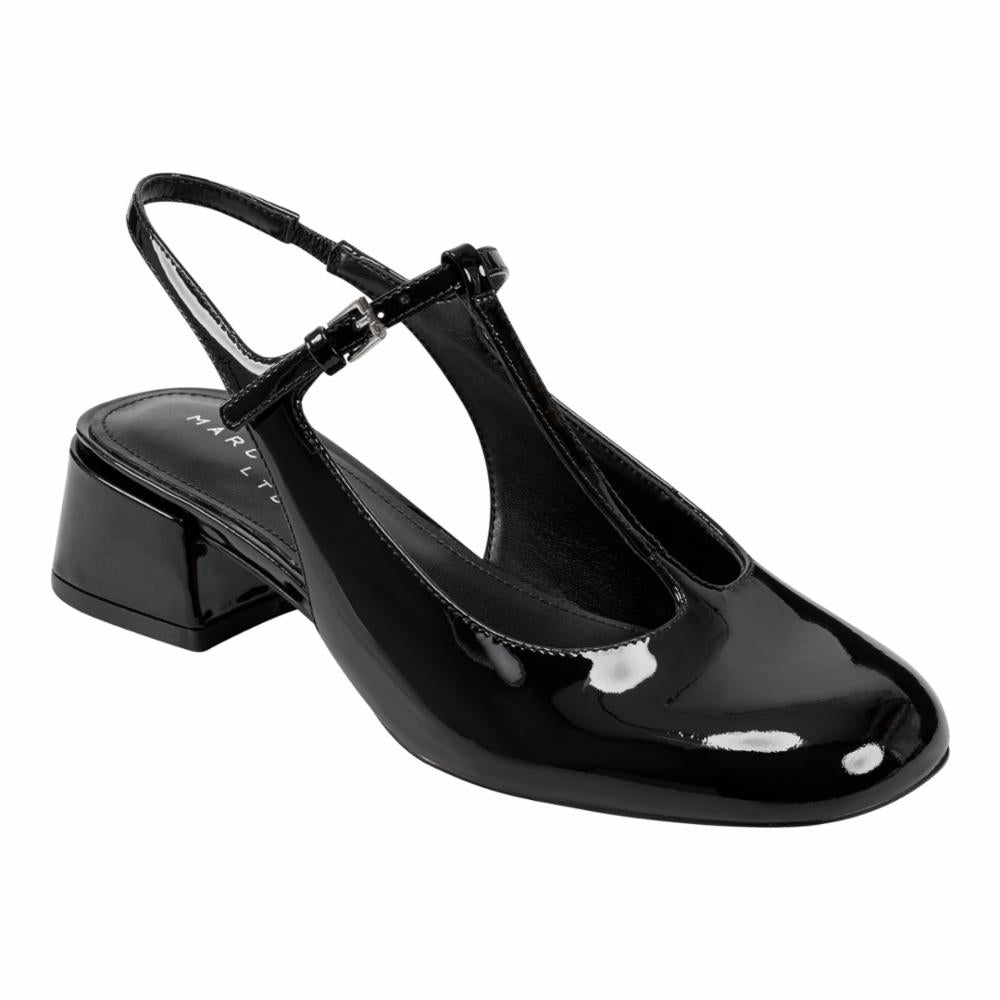 Marc Fisher LTD FOLLY BLACK/NEW PATENT LEATHER