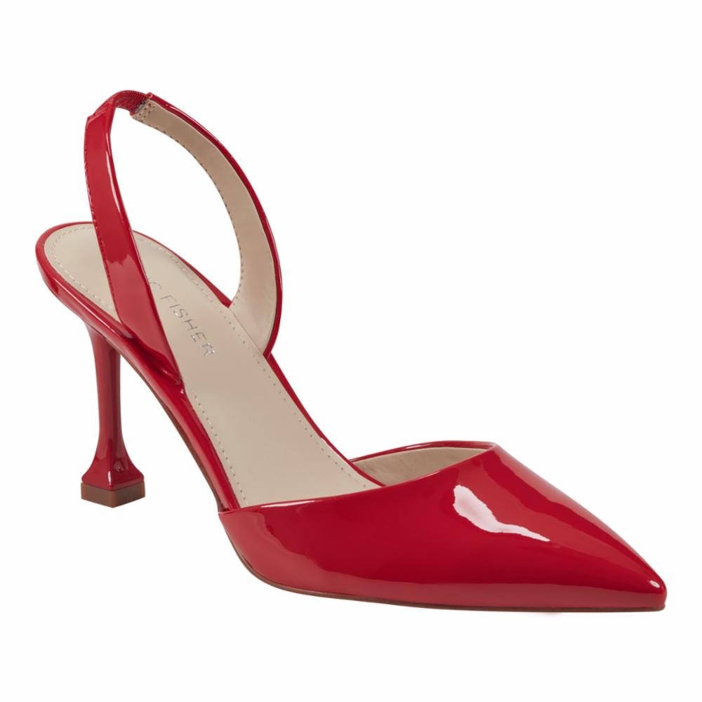 Marc Fisher HADYA RED24/NEW PATENT PU